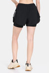 Zelocity Quick Dry Running Shorts - Jet Black — thumbnail 3
